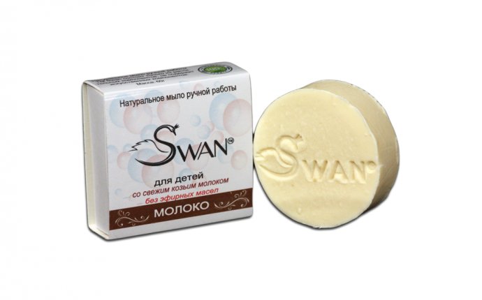 Мыло для детей - Товары - Swan (Лебедь) - Cвежая натуральная